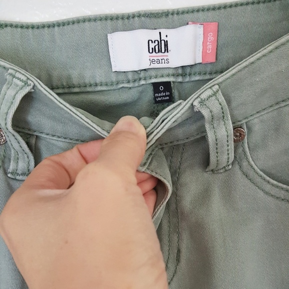 Cabi Celadon Cargo Pants - Picture 6 of 8